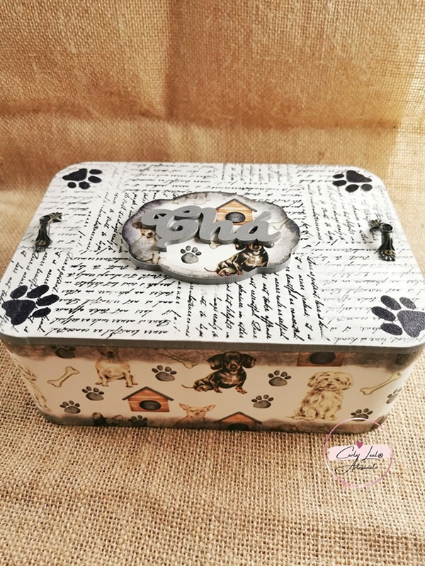 Caixa de Chá "Dog Lover"