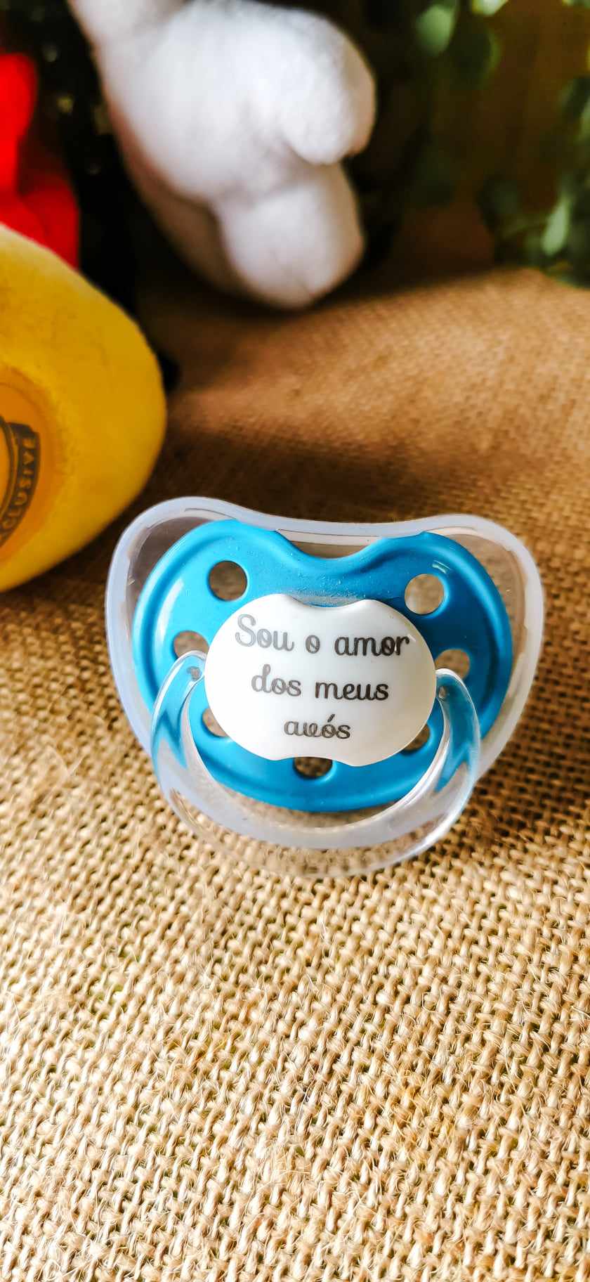 Chupeta "Sou o amor dos meus avós"
