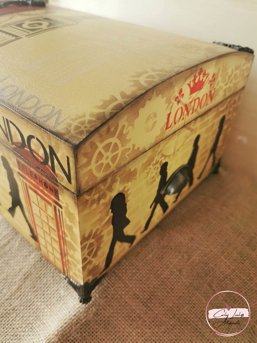 Caixa Baú "Londres"