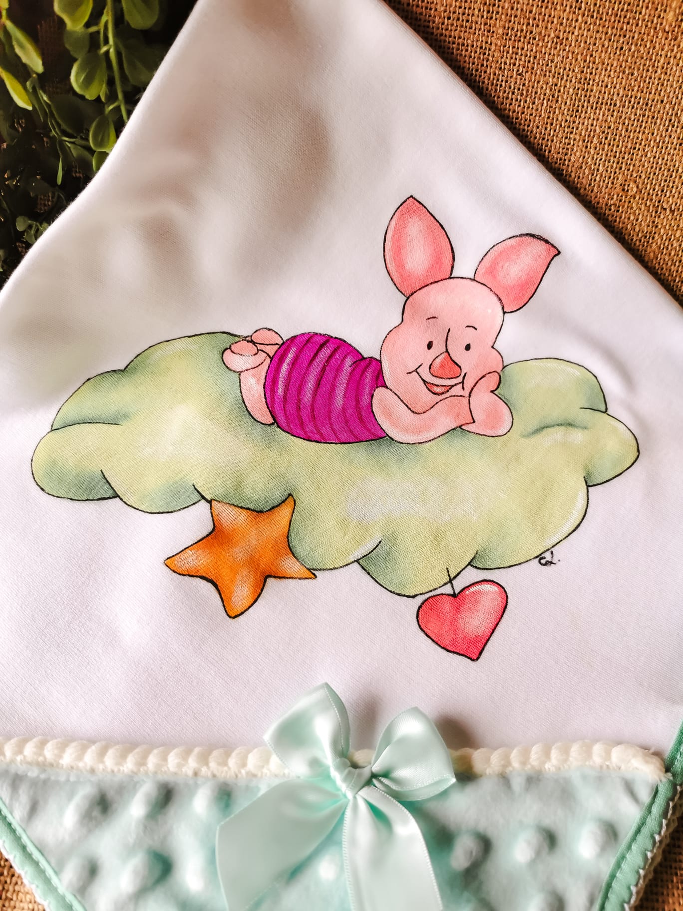 Fralda Passeio "Piglet"