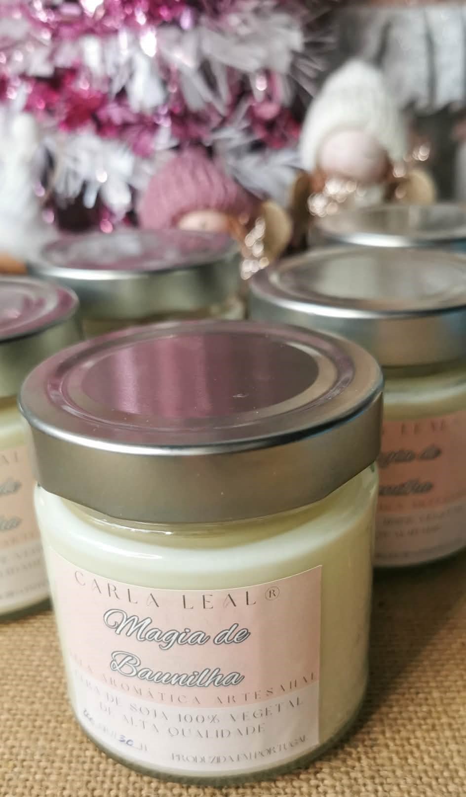 Vela Aromática "Magia de Baunilha"