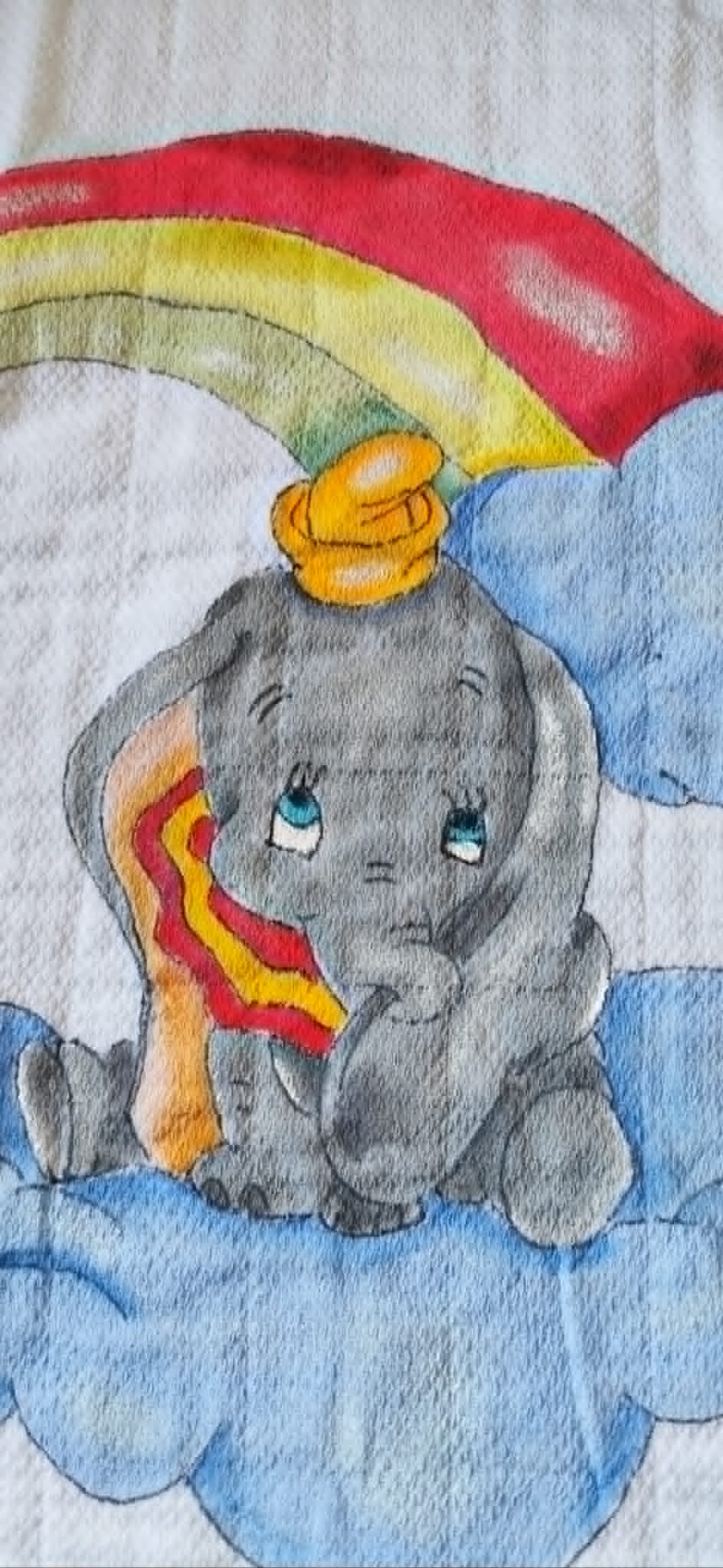 Fralda Tapa Ovo "Dumbo"