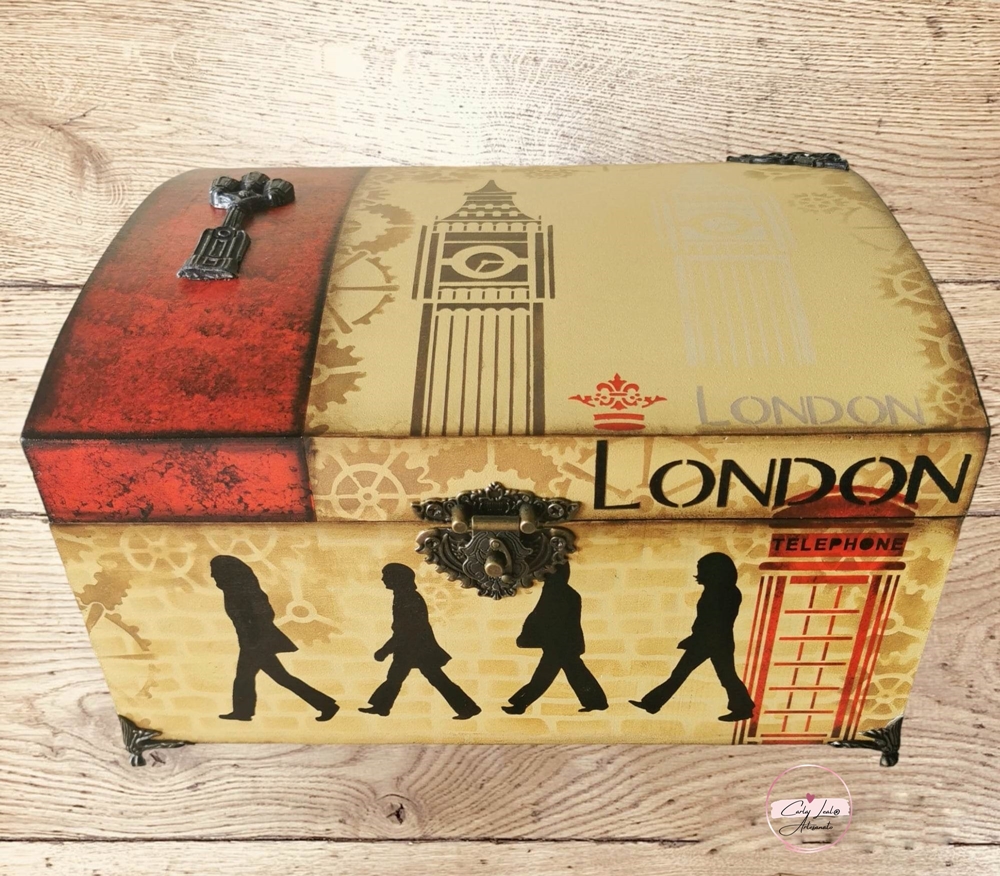 Caixa Baú "Londres"