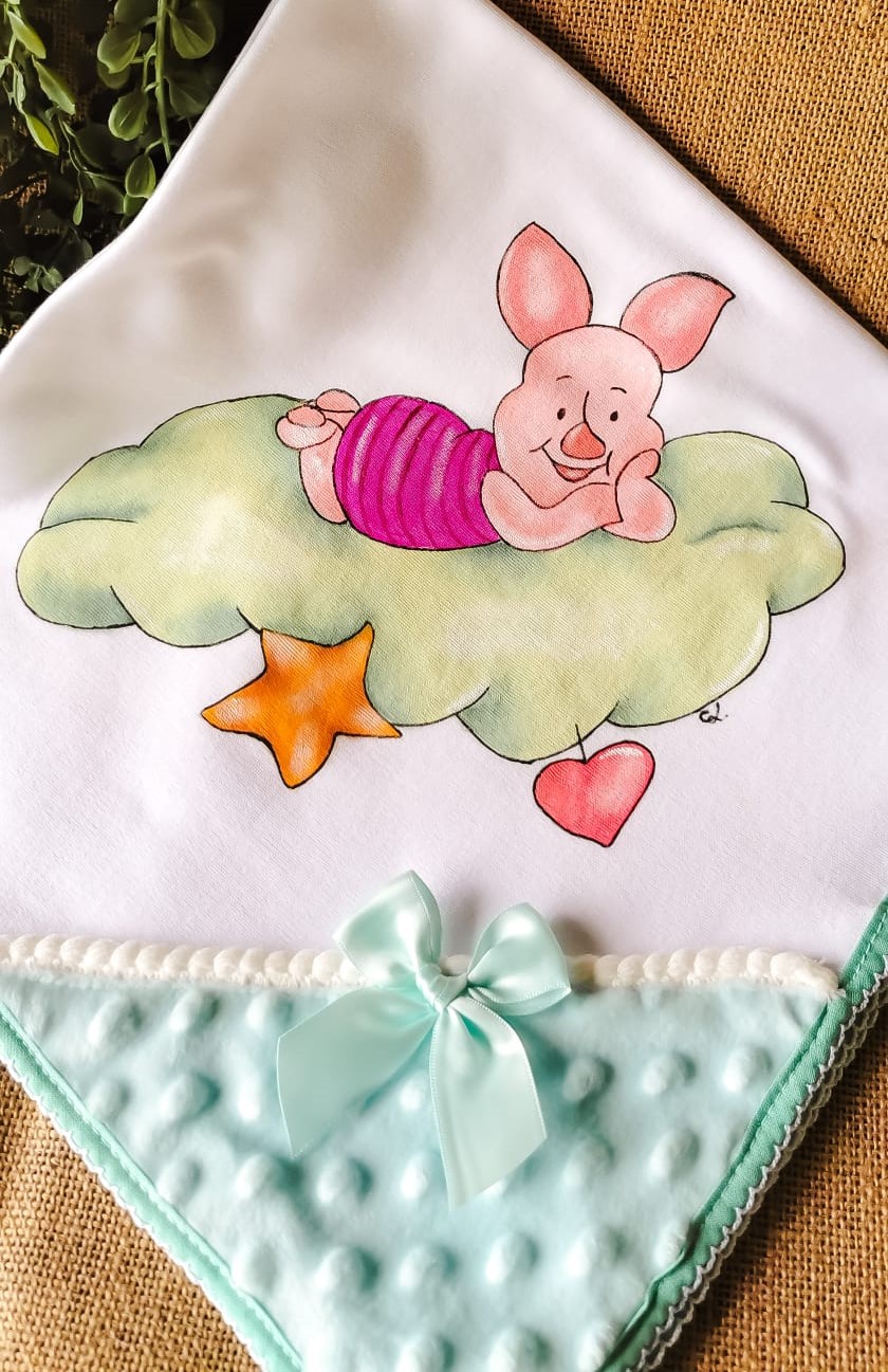 Fralda de Passeio "Piglet"
