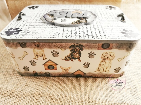 Caixa de Chá "Dog Lover"