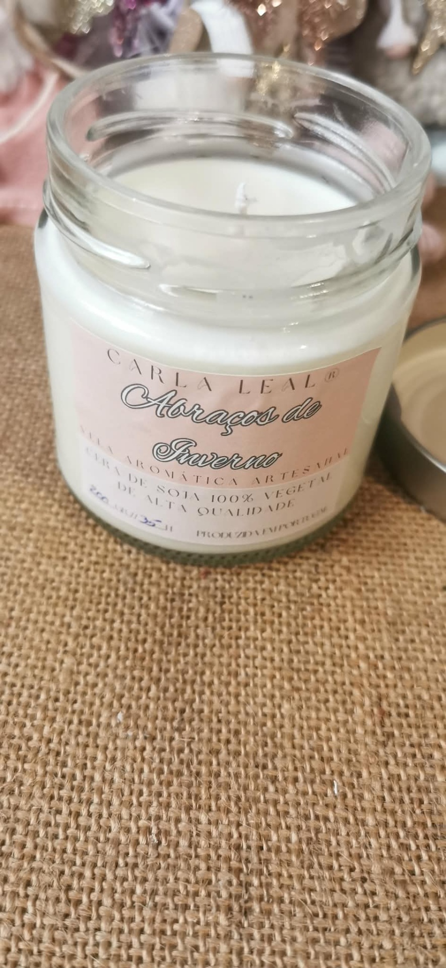 Vela Aromática "Abraço de Inverno"