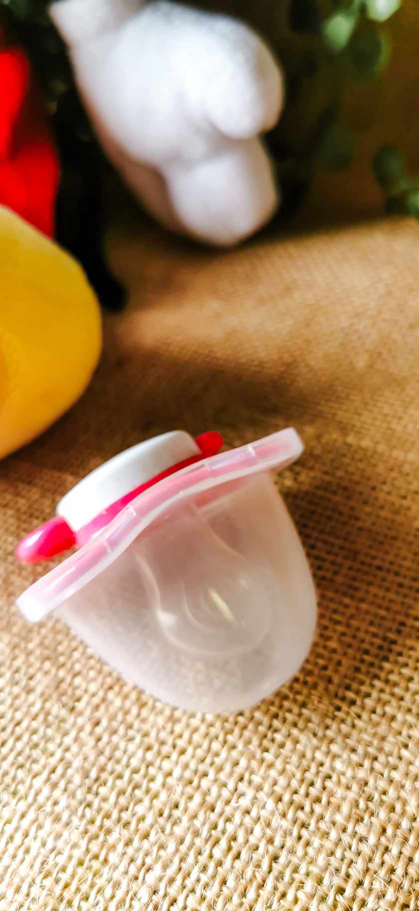 Chupeta "Laura" e "David"