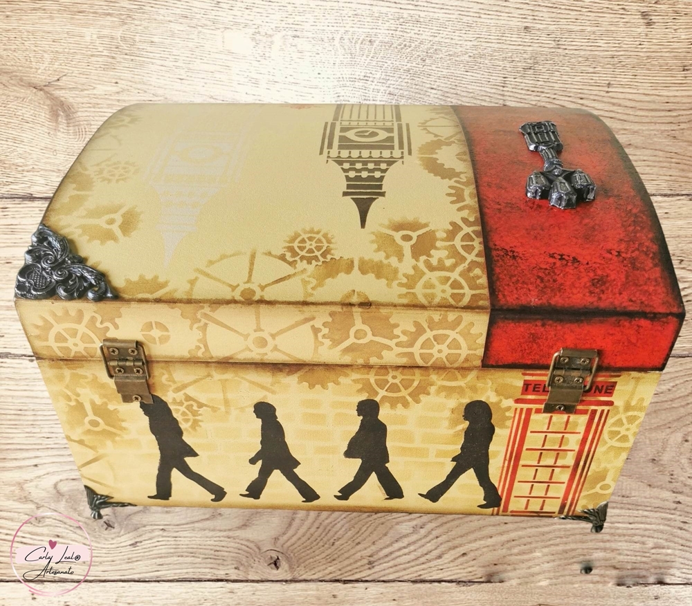 Caixa Baú "Londres"