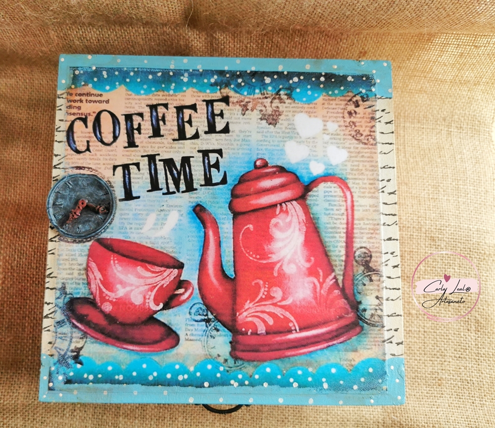 Caixa "Coffee Time"