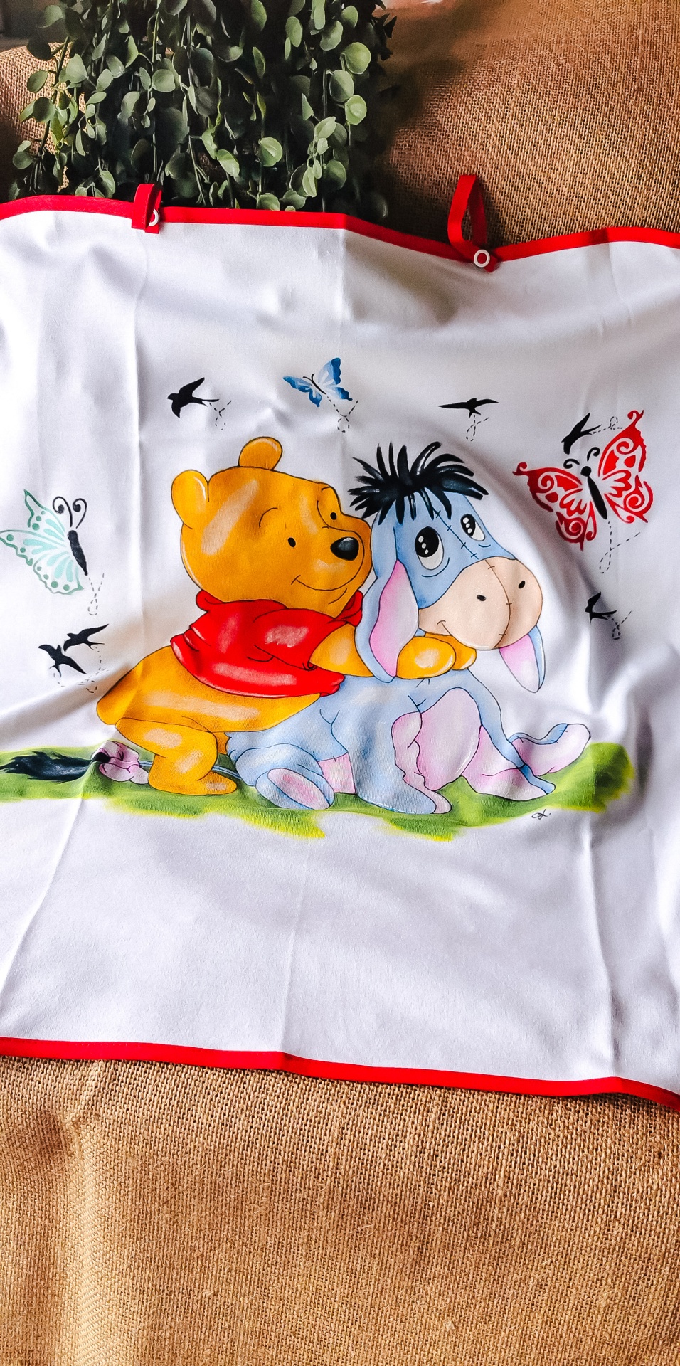 Fralda Tapa Ovo "Pooh e Igor"