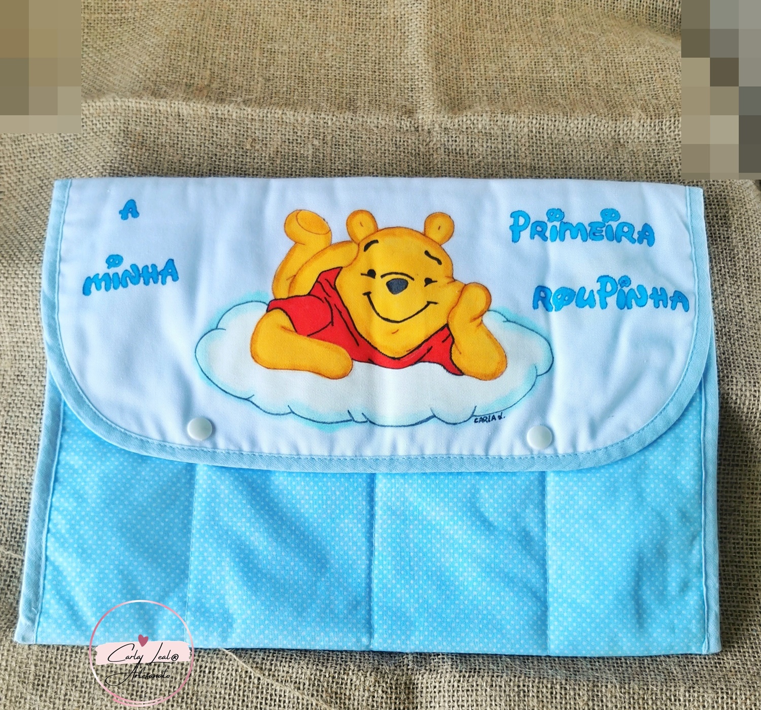 Saco 1ª Roupinha Pooh