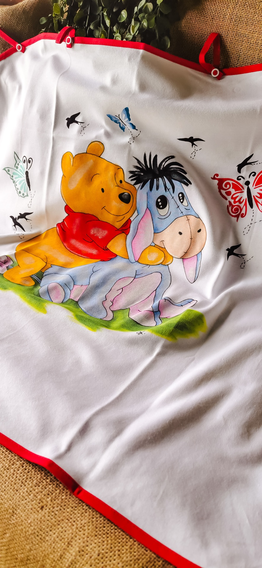 Fralda Tapa Ovo "Pooh e Igor"