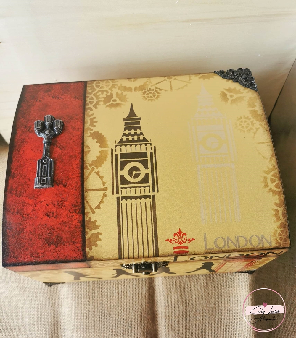 Caixa Baú "Londres"