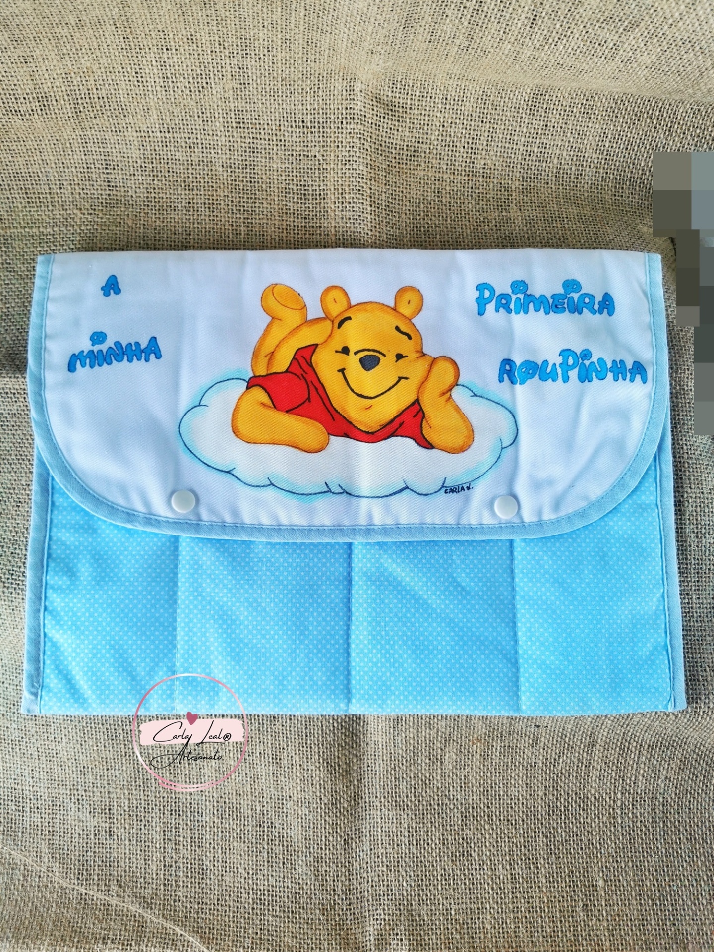 Saco 1ª Roupinha Pooh
