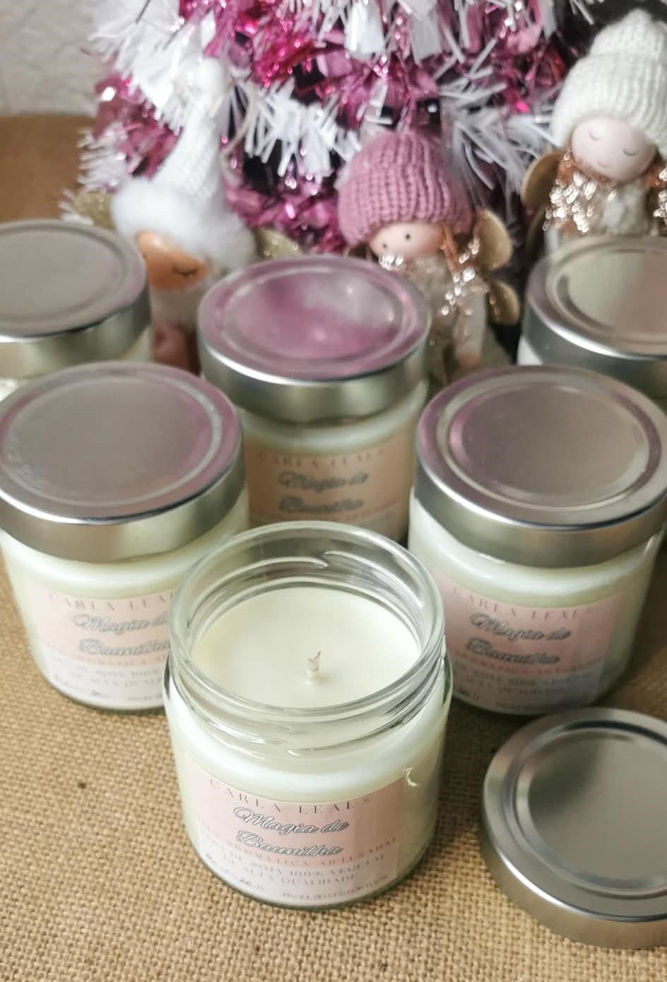 Vela Aromática "Magia de Baunilha"