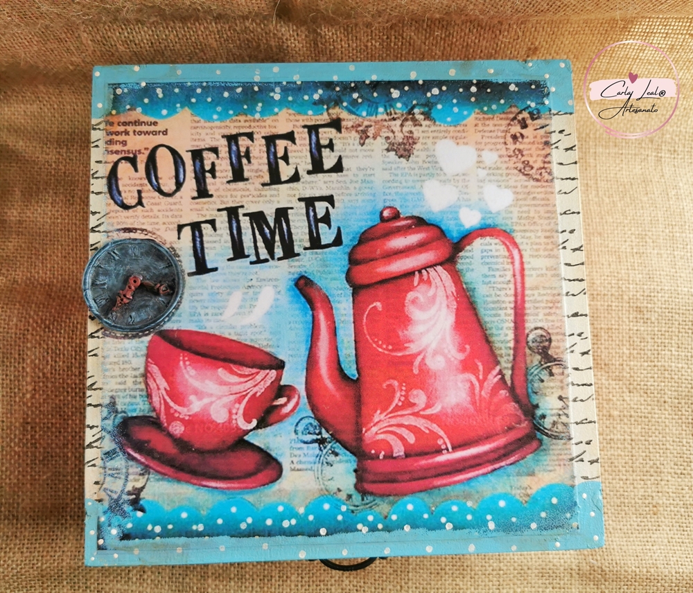 Caixa "Coffee Time"