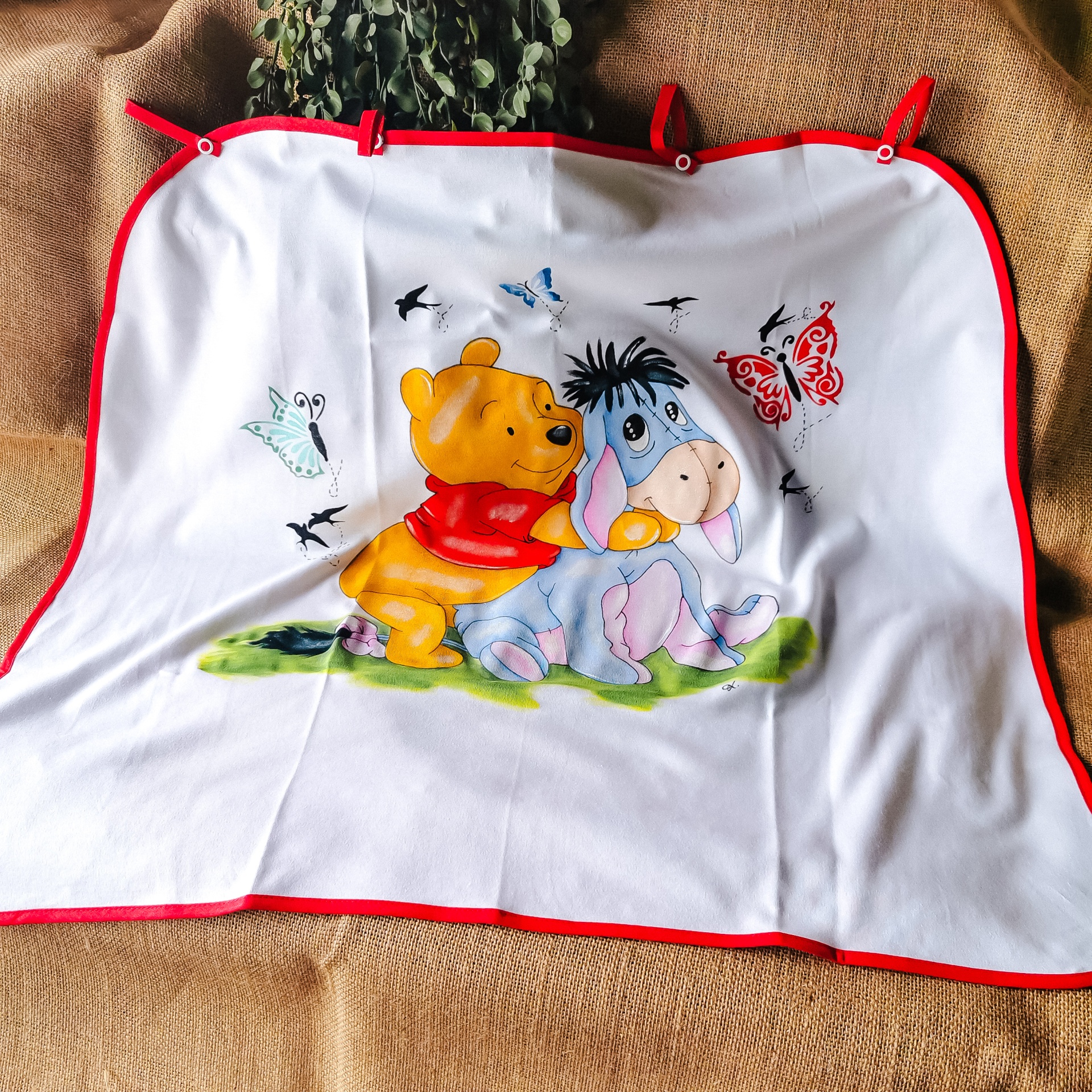 Fralda Tapa Ovo "Pooh e Igor"
