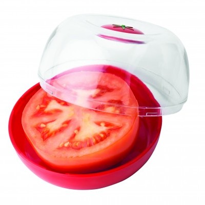 Caixa transparente para tomate