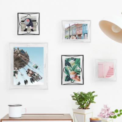 Moldura 20x25cm prisma (PRATEADO)