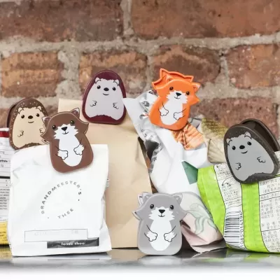 Conj. 6 molas animais