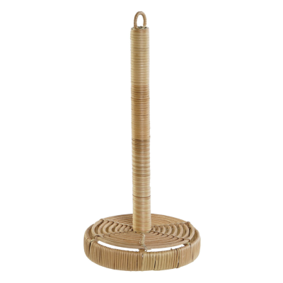 Porta-rolo de cozinha em rattan