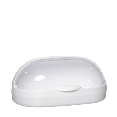 Caixa de pão branca/transparente