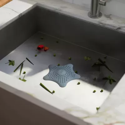 Estrela filtro de cabelos (CINZA)