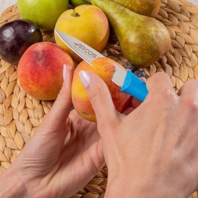Faca para frutas e legumes 85mm (AZUL)