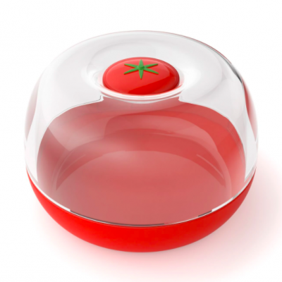 Caixa transparente para tomate