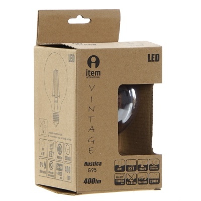 Lâmpada LED E27 âmbar