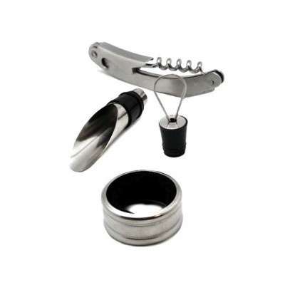 Kit 4 acessórios para vinho