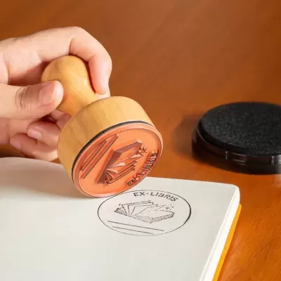 Carimbo para livros