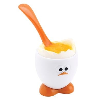 Copo para ovo com colher