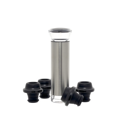 Bomba de vácuo + 4 rolhas