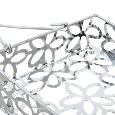 Suporte guardanapos cromado