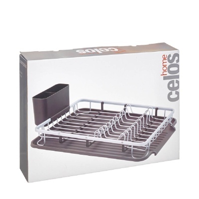 Escorredor de louça de alumínio