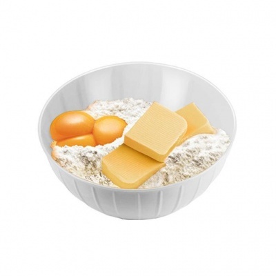 Taça de plástico (Ø 28cm, 5,0L) branco