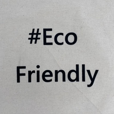 Saco de algodão "#Eco Friendly"