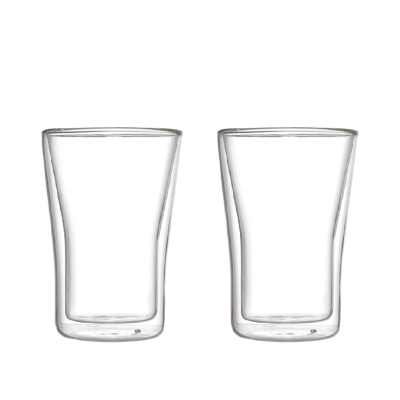 2 Copos de vidro duplo