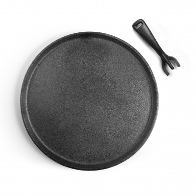 Prato de ferro fundido (2 TAMANHOS DISPONÍVEIS)
