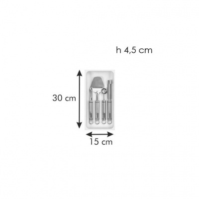 Organizador de talheres (29,6x14,8cm)