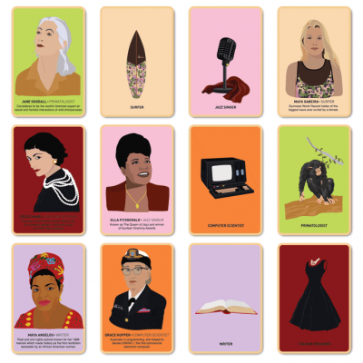 Jogo memória "Mulheres emblemáticas"