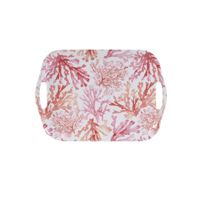 Bandeja melamina corais 36x26cm (CORAL)