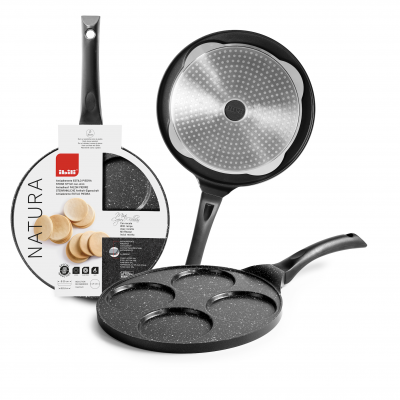 Frigideira 4 panquecas/ovos estrelados