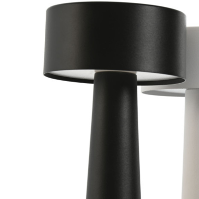 Candeeiro de mesa recarregável (PRETO)