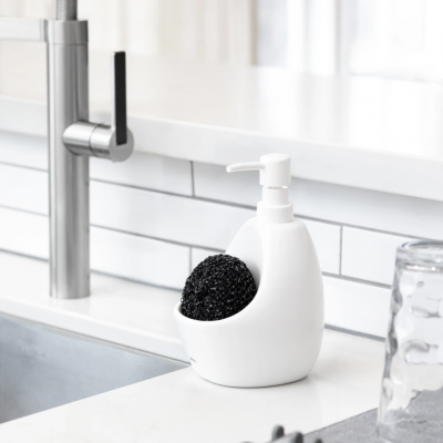 Dispensador de cozinha c/esfregão