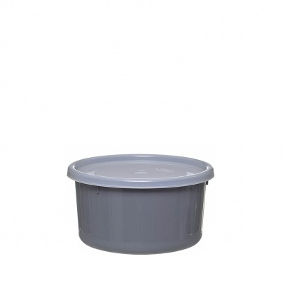 Caixa hermética redonda (GR/CINZENTO)