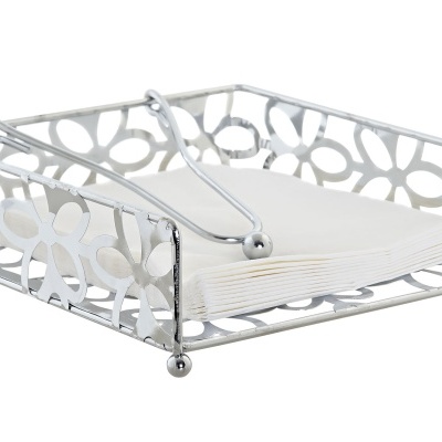 Suporte guardanapos cromado