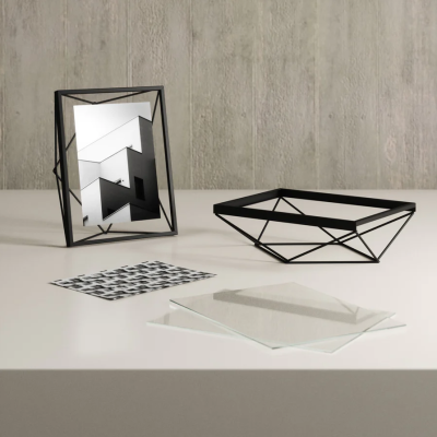 Moldura 13x18cm prisma (PRETO)