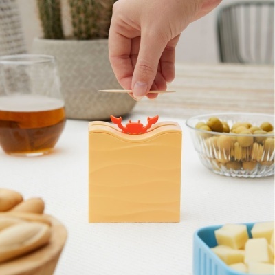 Paliteiro divertido caranguejo